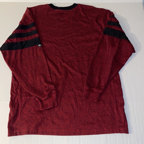 Bugle Boy Crewneck Men’s Large Red And Black Sweatshirt - Picture 2 of 5